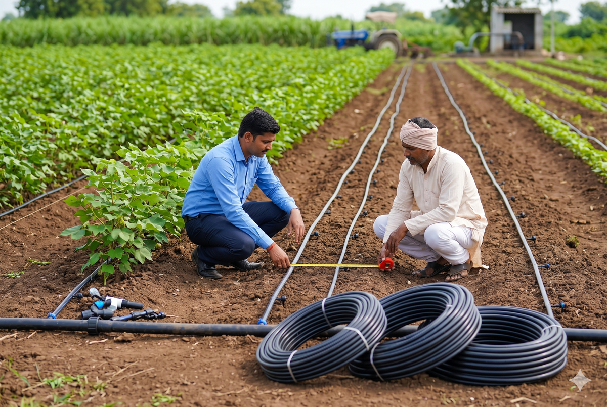 How to Determine the Ideal Length for Drip Irrigation Pipelines